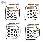 4Pcs Carburetor Repair Kit for Honda CB650 SC Nighthawk 650 (1983–1985)