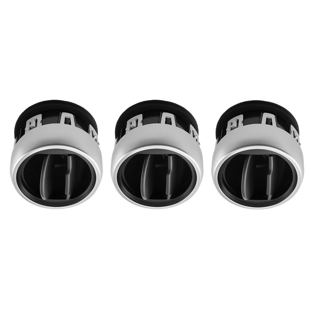 Dash Air Louvre for Ford Mustang (2015–2020) FR3Z-19893-AC Chrome Black 3PC