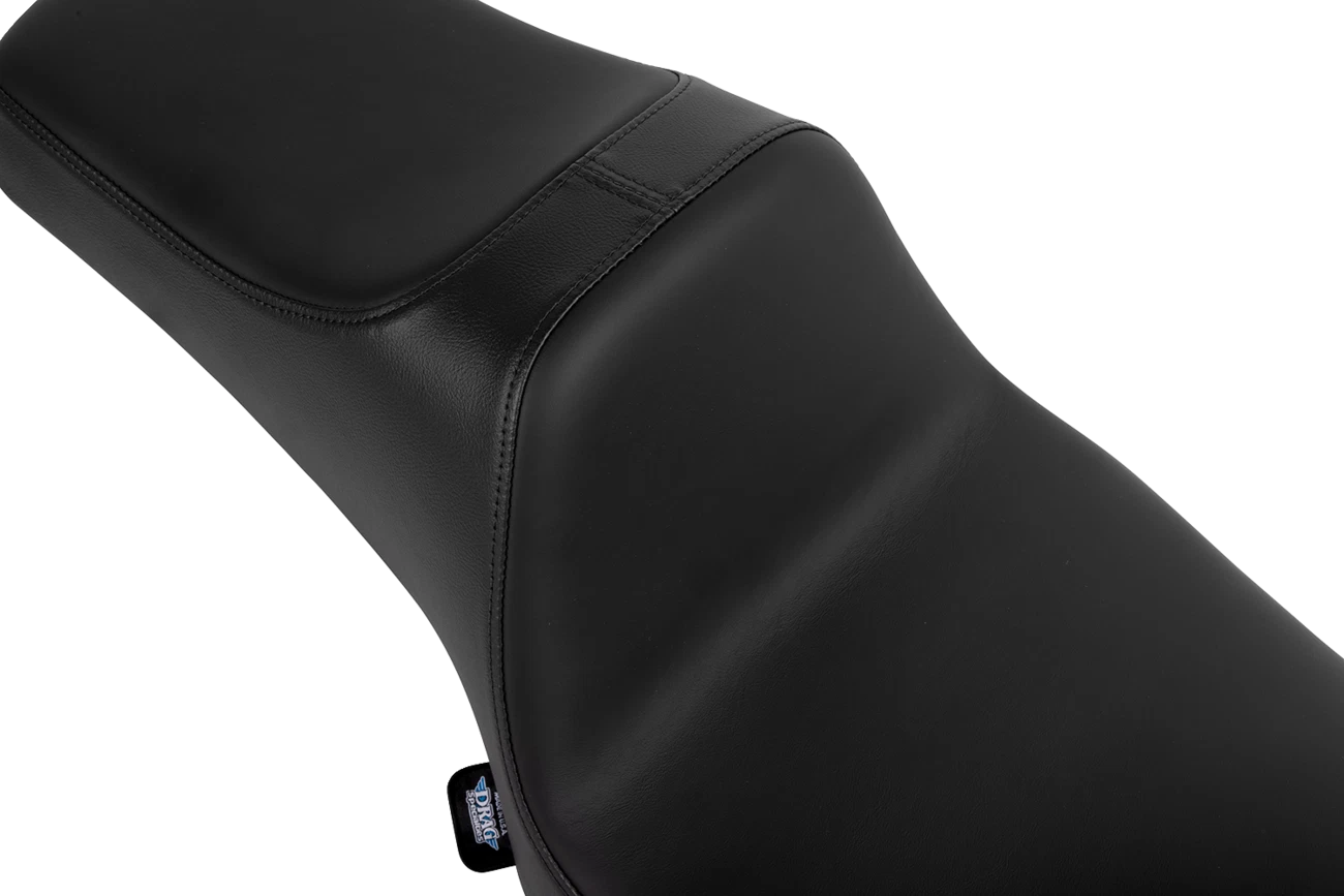 Predator III 2-Up Seat for Harley-Davidson (2000–2023) - Vinyl/Solar Leather