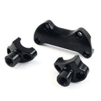 7" Handlebar Risers Top Clamp for Harley Dyna Softail Street Bob Sportster (2006-2023)
