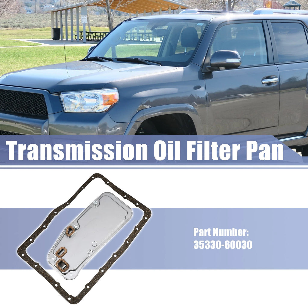 Set of 1 Transmission Filter Oil Pan Gasket Assembly for Toyota 