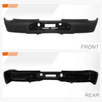 Rear Step Bumper + License Lights for Silverado Sierra 2500/3500HD (2007–2010)
