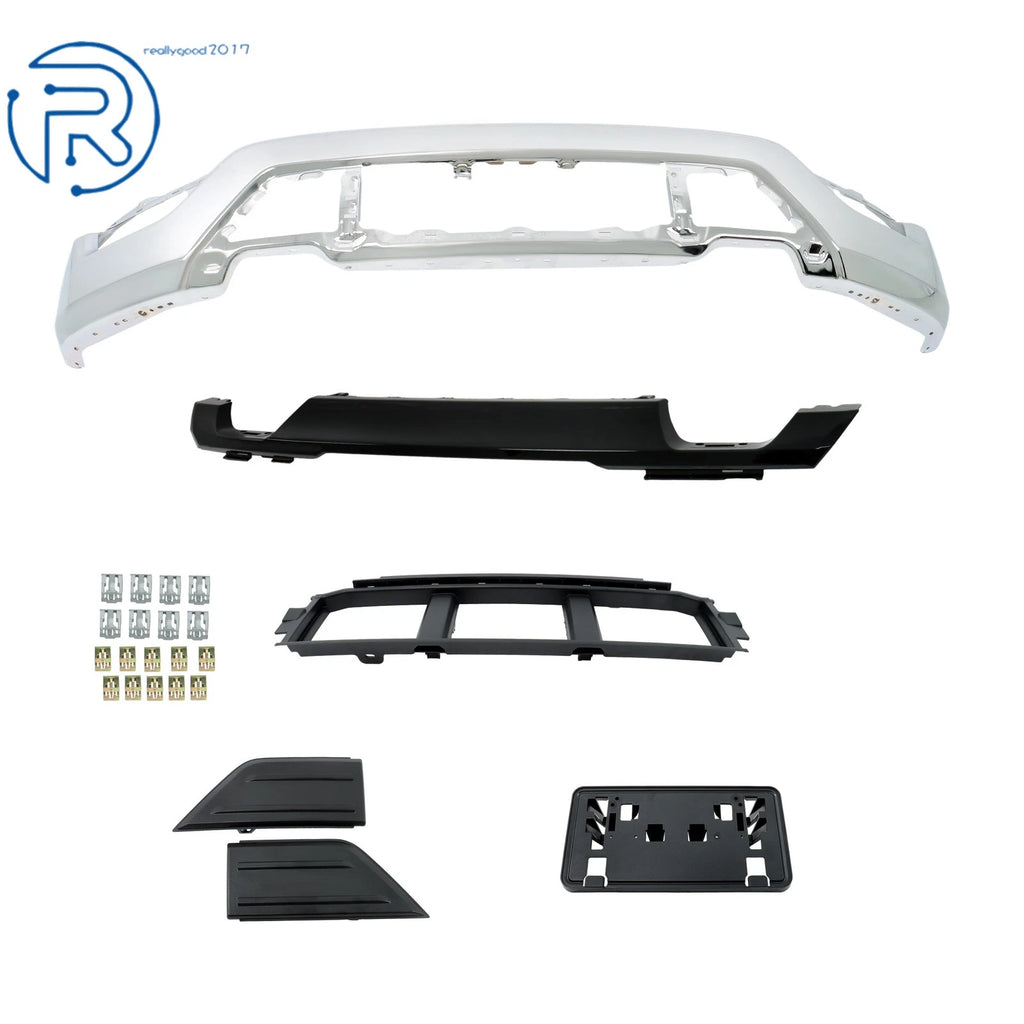 6-Piece Front Bumper Face Bar Kit for Ford F-150 (2021-2023)