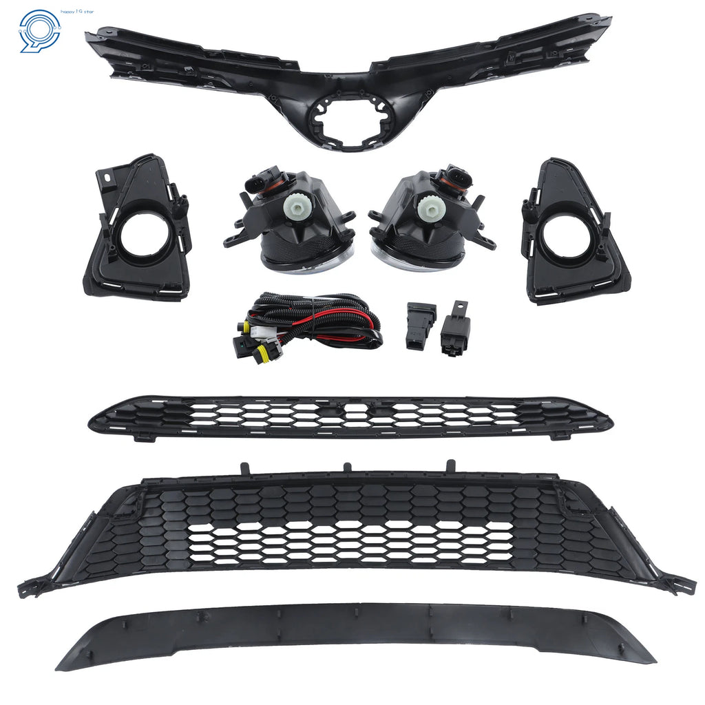 Grille and Fog Lights Kit for RAV4 SE (2016-2018)