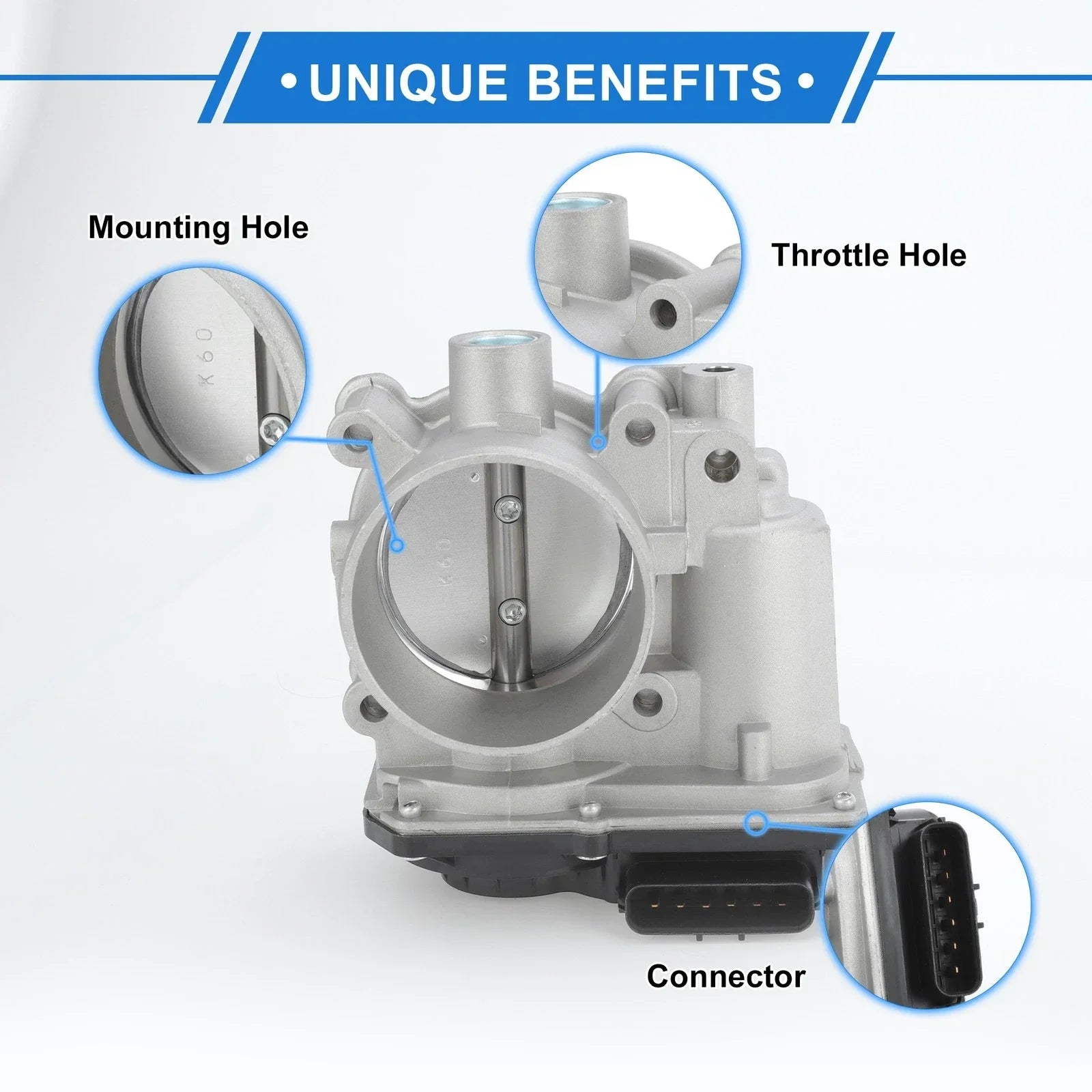 Throttle Body Actuator for Hyundai Elantra 2.0L (2011-2014) - 1 x Piece