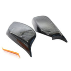 M Style Side Rearview Mirror Cover Caps for BMW 5 6 Series (2003-2010)