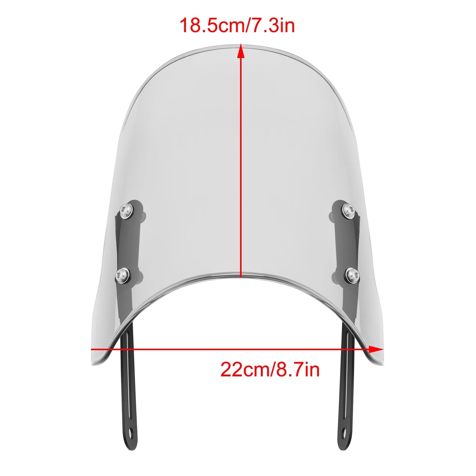 Windshield for Scrambler 1200 XC XE (2019–2023), Street Twin 900 (2016–2023)