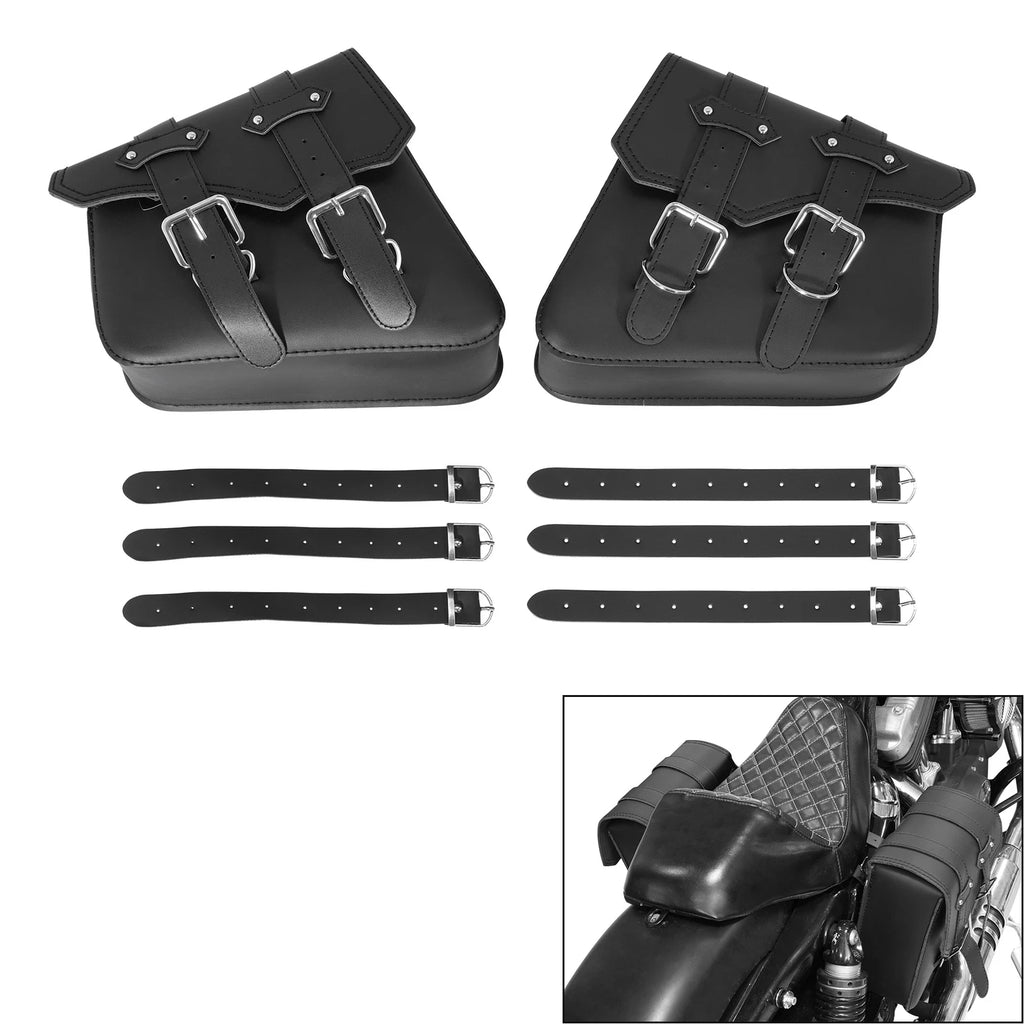 Saddle Bags Side Tool Bag for Harley Sportster XL883 XL1200 (2004–2023)