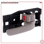 Set of 2 Interior Door Handles for Toyota Tundra (2000–2006) Gray