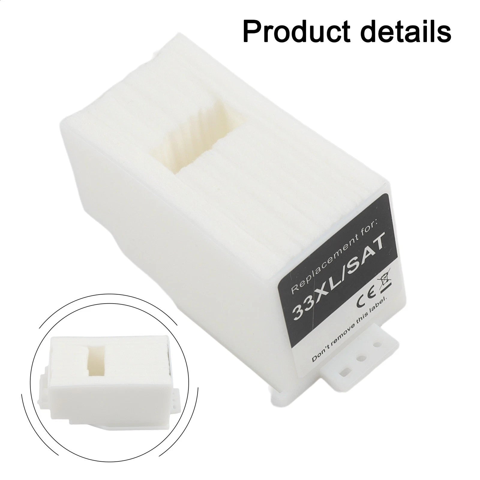 Replacement Waste Ink Pad Sponge Box for Epson XP620 XP621 XP530 XP860 (2012–2016)
