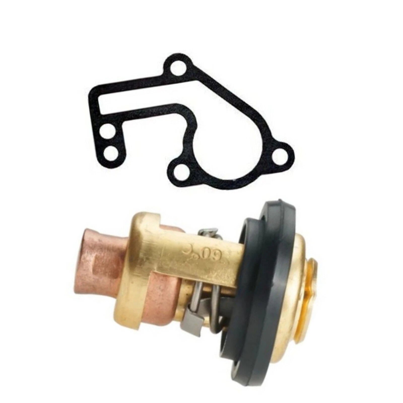 Thermostat Kit 60°/140F for Yamaha 9.9D 15D Outboard (1990–1999) 6F5-12411-03 682-12414-00