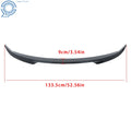 Rear Trunk Lip Wing Spoiler for Toyota Camry (2018–2023) M4 Style Glossy Black