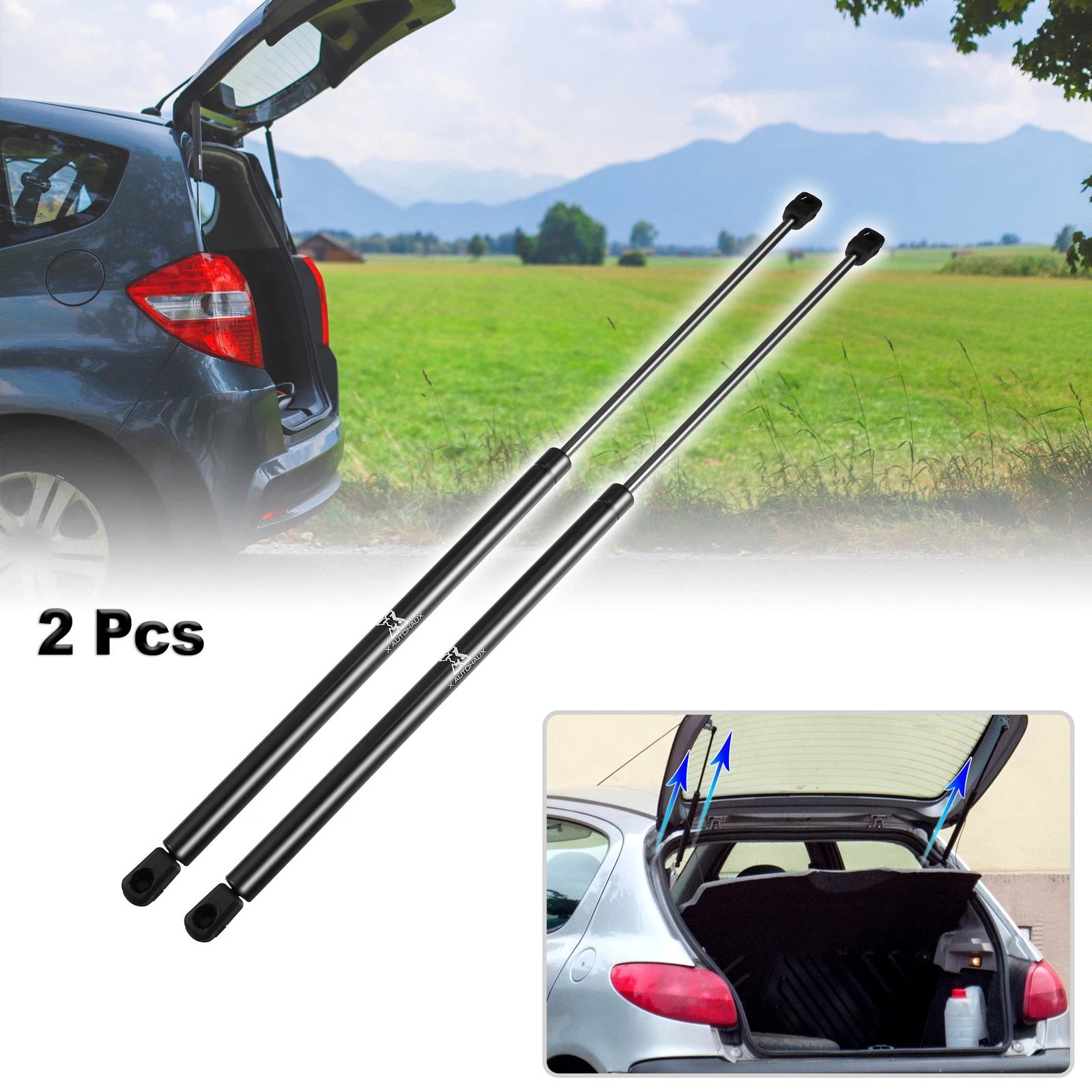 2pcs Liftgate Gas Supports for Nissan Dayz B21W (2013–2019) 726215990140