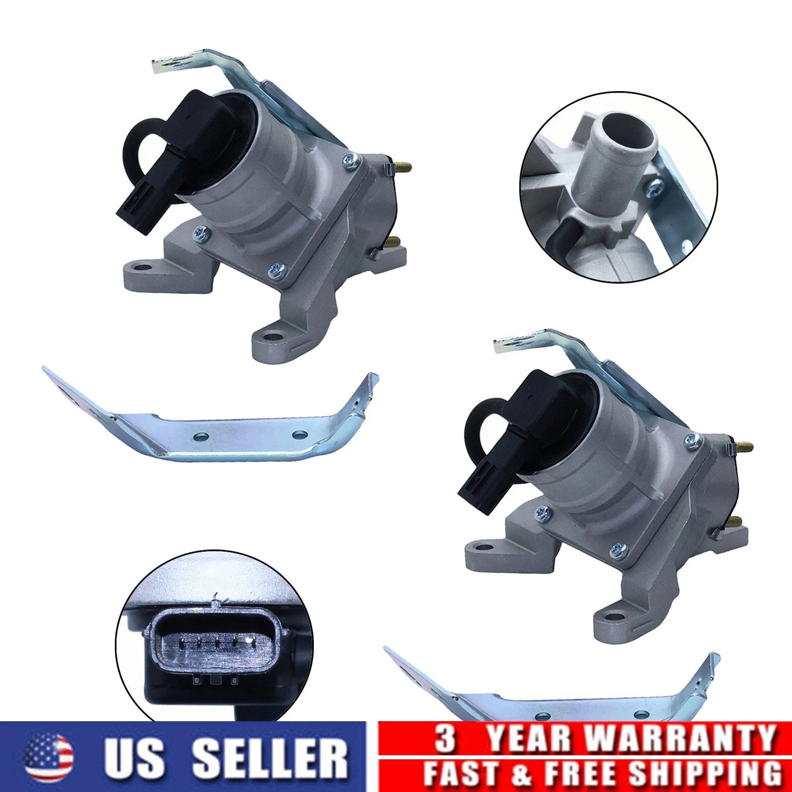 2X Secondary Air Injection Check Valve for Toyota Tundra 4.7L (2007–2009) 2571050031