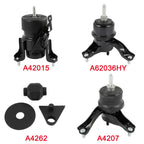 Set of 4 Engine Motor Mounts for Toyota Highlander Limited (2008–2010) V6 3.5L FWD