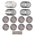 Engine Piston Set w/ Rings for Dodge Dakota 4.7L SOHC 16V (2008–2011) 68031605AD