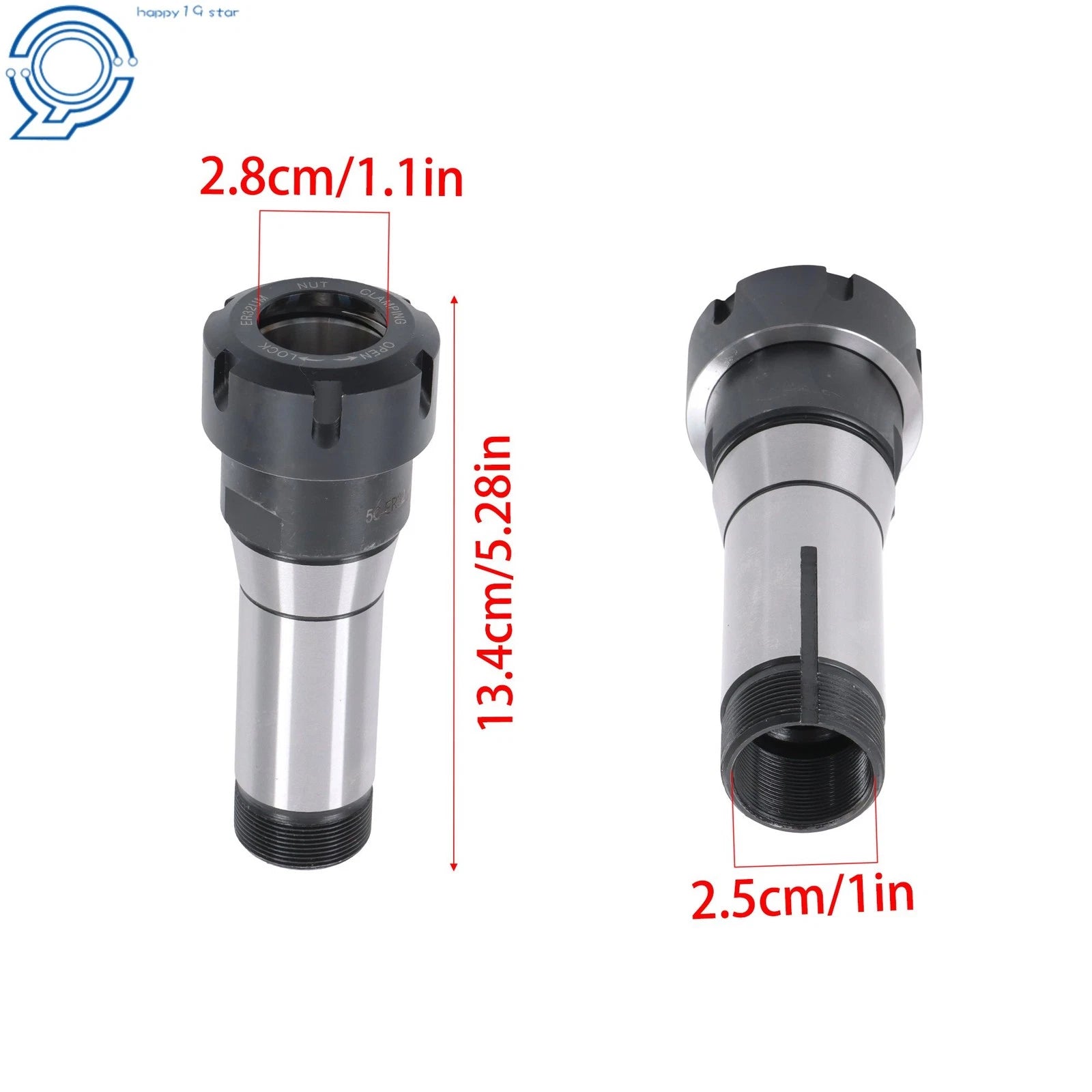 Collet Chuck Tool Holder for Metal Lathe and Mill (Precision)