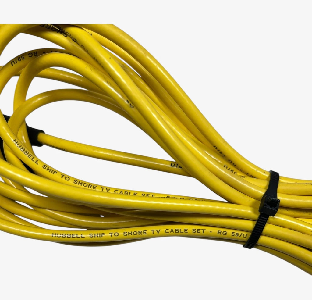 Coaxial TV Cable RG 59/U for Hubbell (25Ft)