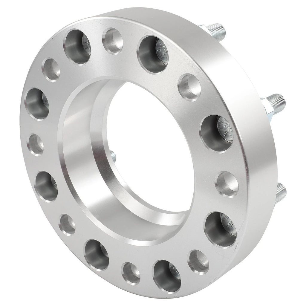 2X 8X180 Hubcentric Wheel Spacers M14x1.5 for Silverado 2500 HD (2011–2025)