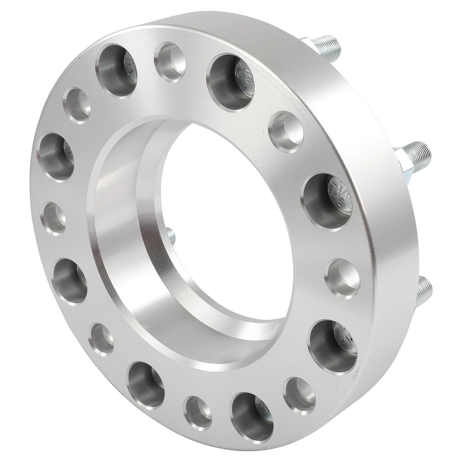 2X 8X180 Hubcentric Wheel Spacers M14x1.5 for Silverado 2500 HD (2011–2025)