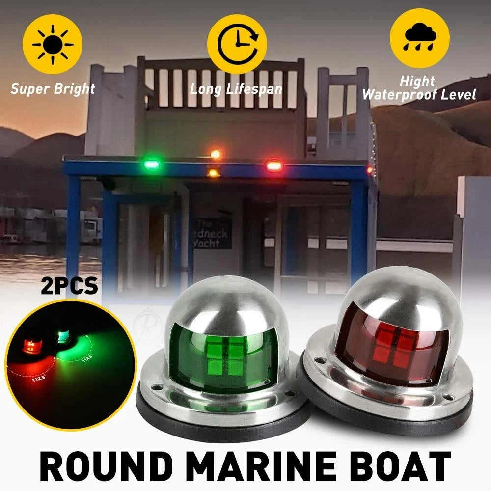 LED Bow Navigation Lights for Skeeter Boat (12V)