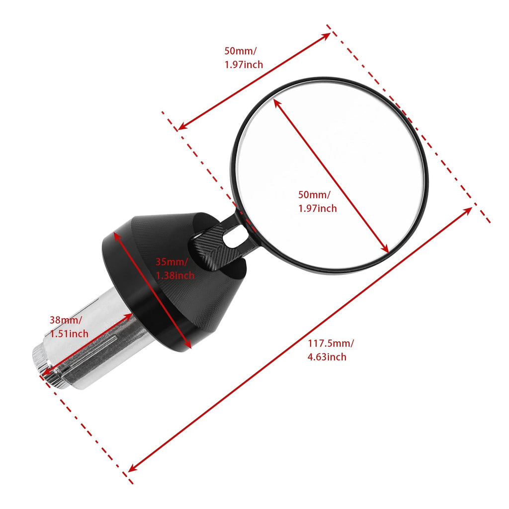 CNC Bar-end Mirrors for Vespa GTS 300 (2008–2023)