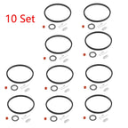 Set of 10 Carburetor Needle Seat Rebuild Kit for Tecumseh (631021, 631021A, 621021B)