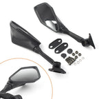 Pair ABS Rear View Mirrors for Kawasaki Ninja ZX6R (2013–2017)