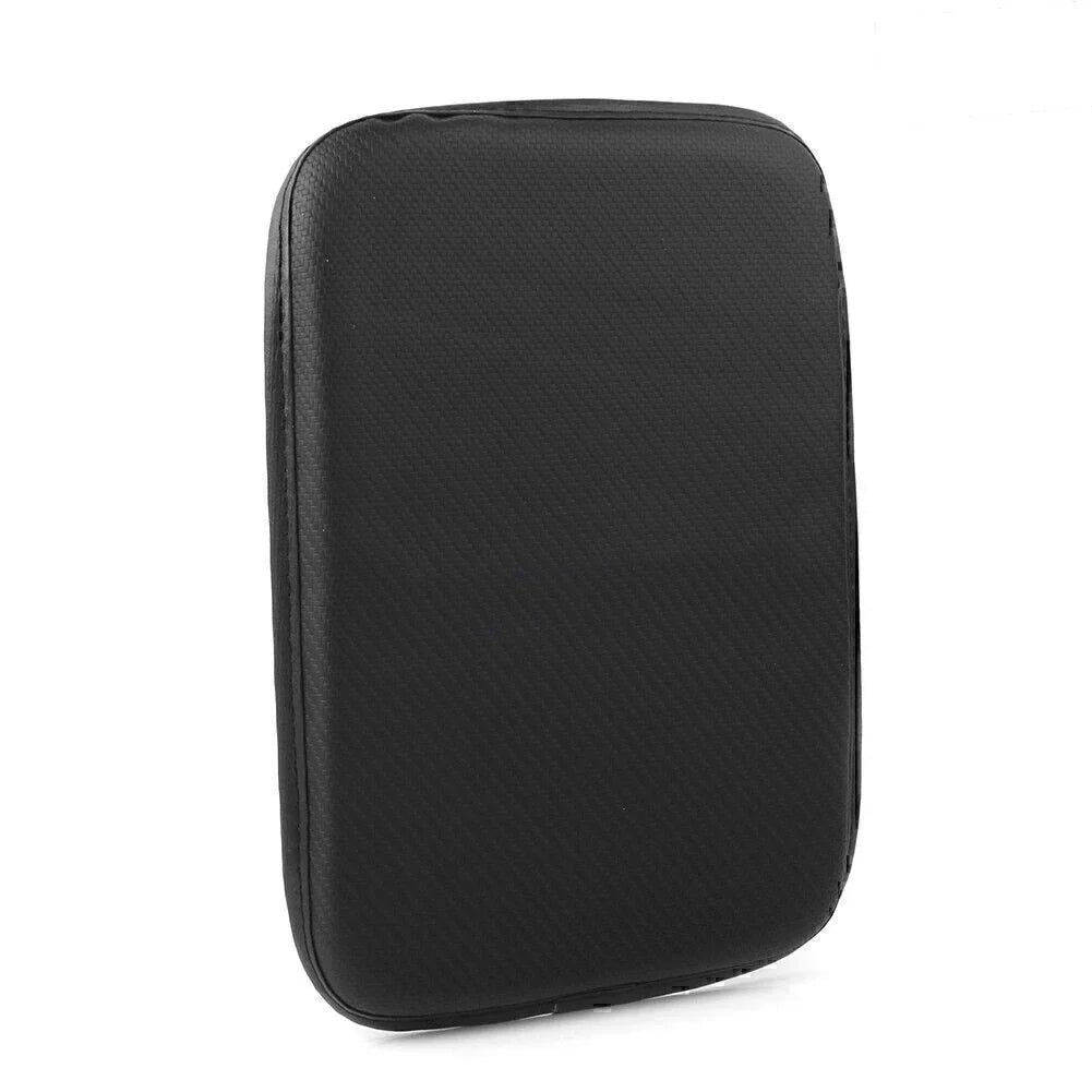 Universal Car Armrest Pad Cover for Auto Center Console - PU Leather Mat
