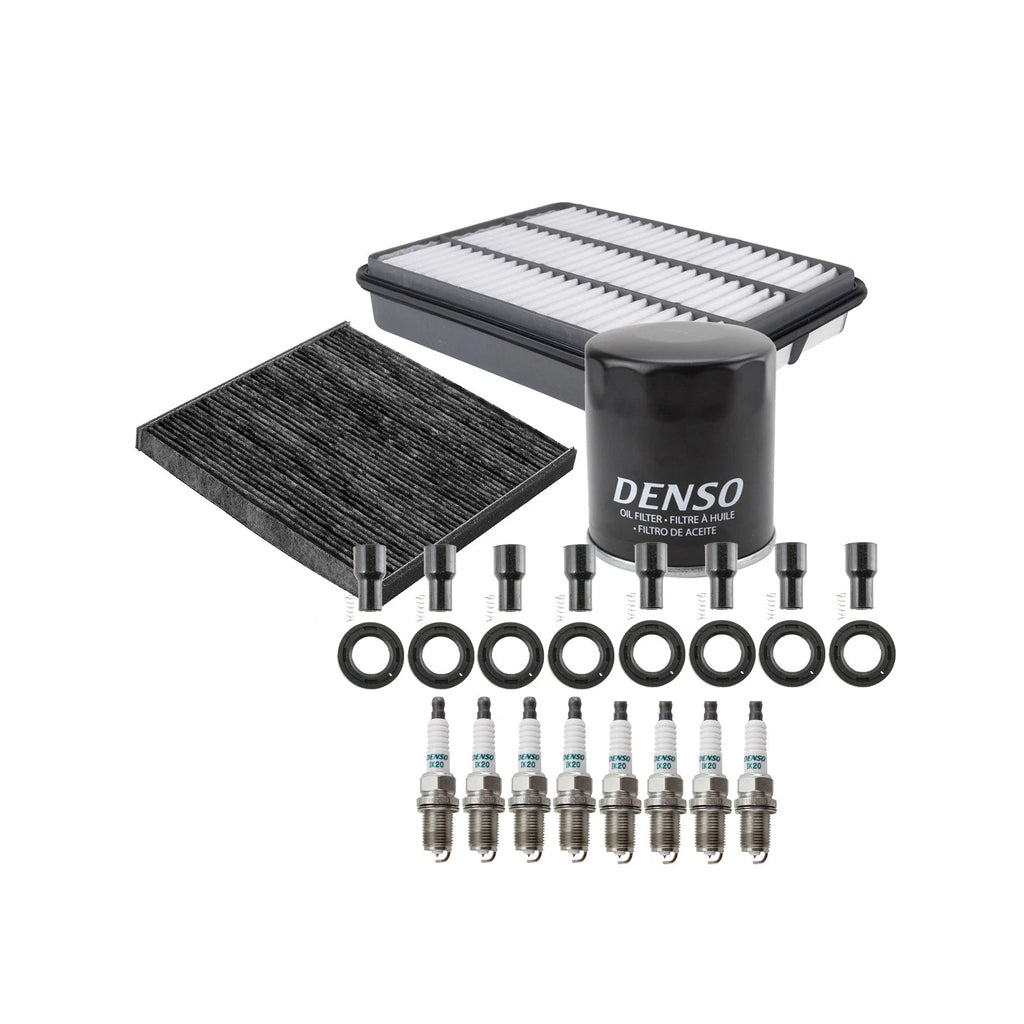 Denso Tune Up Kit 8 Spark Plugs & Boots for Lexus GX470 (2003–2009)