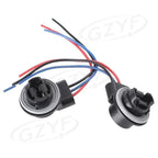 Turn Signal Light Socket Plug Adapter for 3156 3157 Bulb Lamp