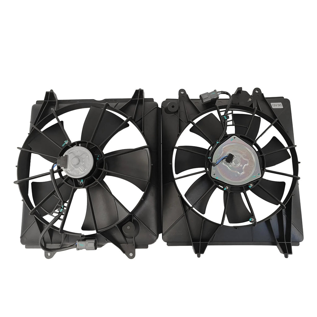 Set of 2 Radiator & A/C Cooling Fans for Honda CR-V (2007–2009)
