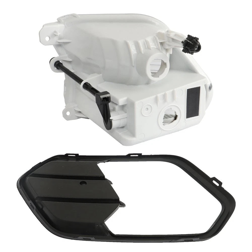 Fog Light for Ford Escape (2017-2019) Right Side Black Cover Halogen