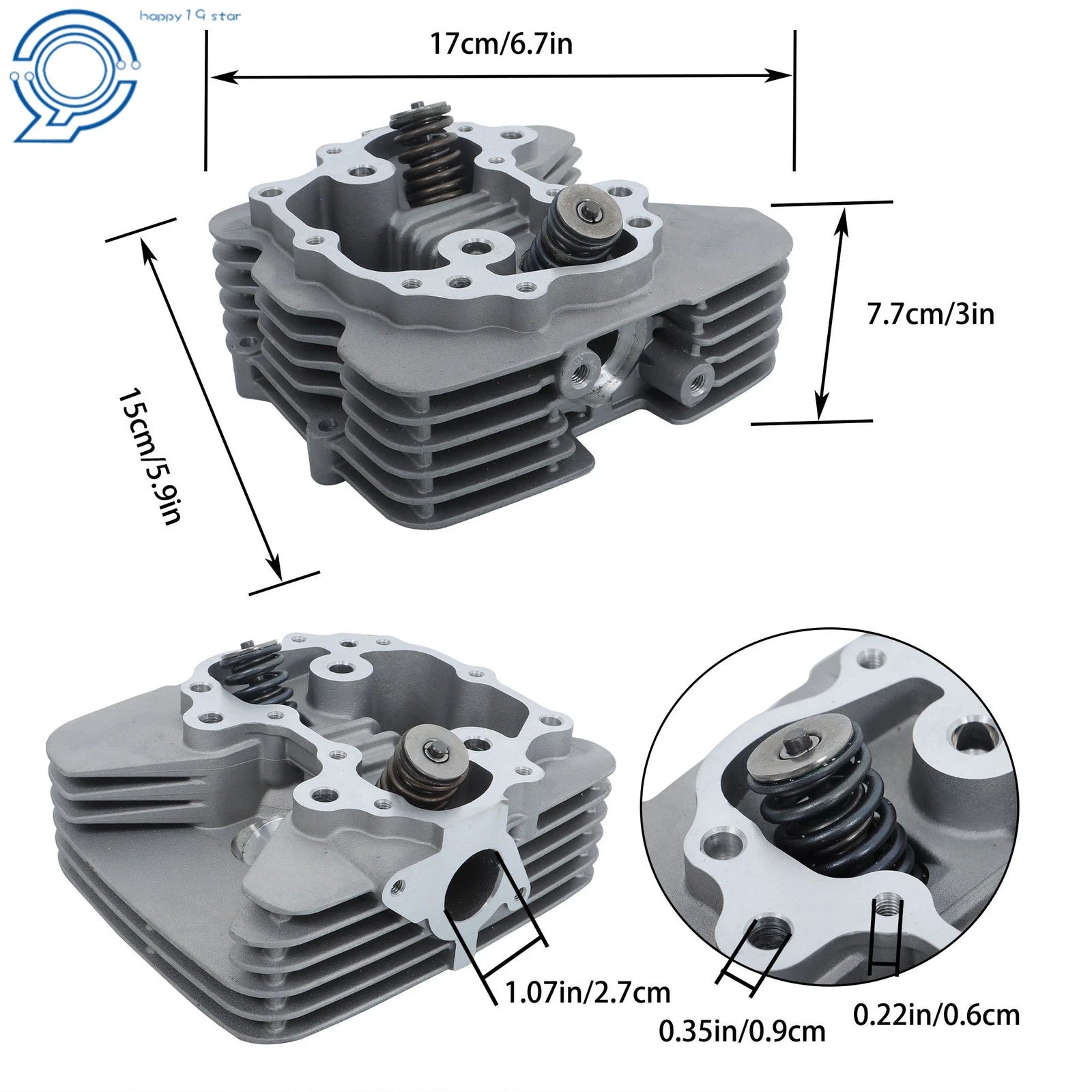Top End Motor Kit for Honda 250EX Recon 250 (2002-2014)