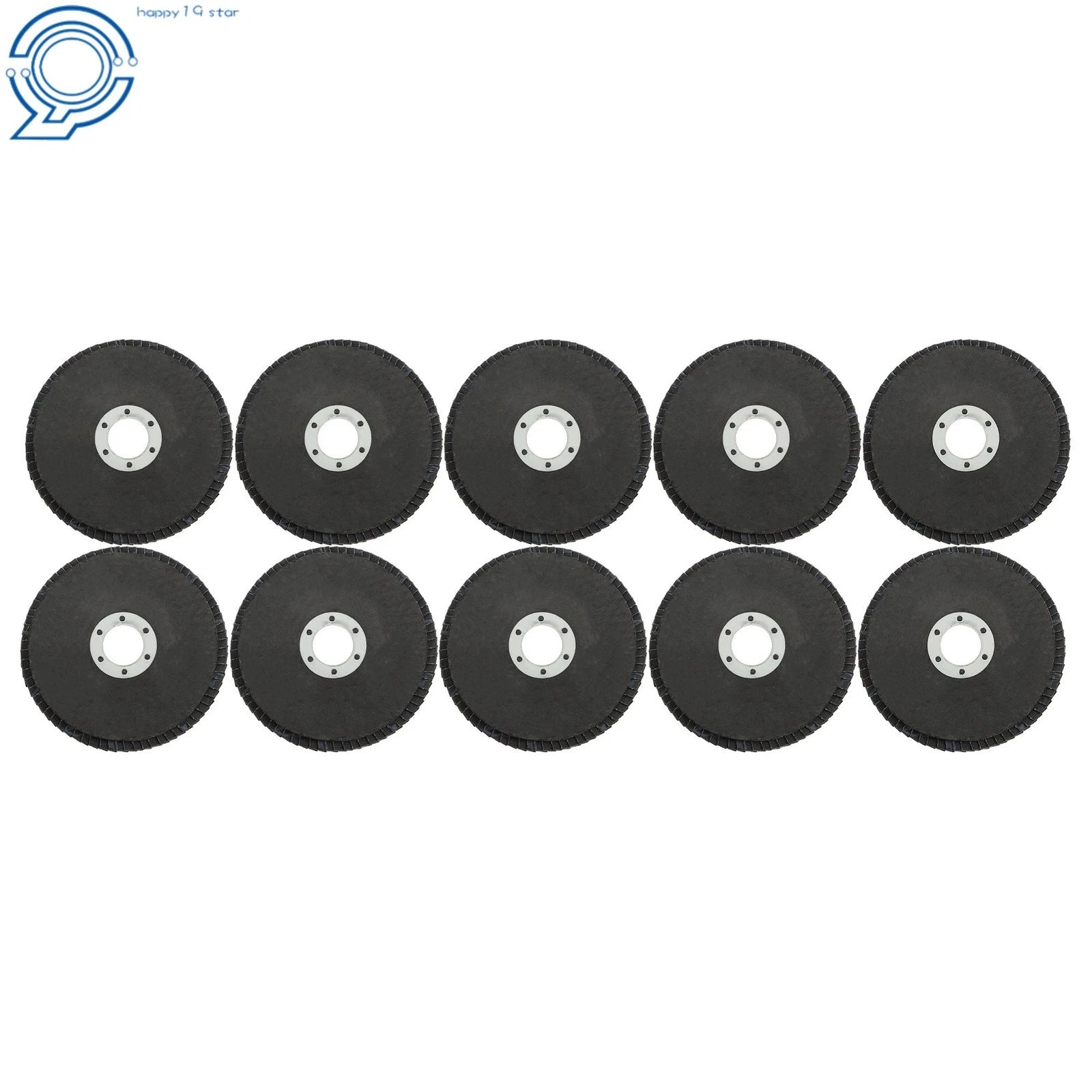 10X 4-1/2" Zirconia Flap Disc Sanding Grinding 120 Grit
