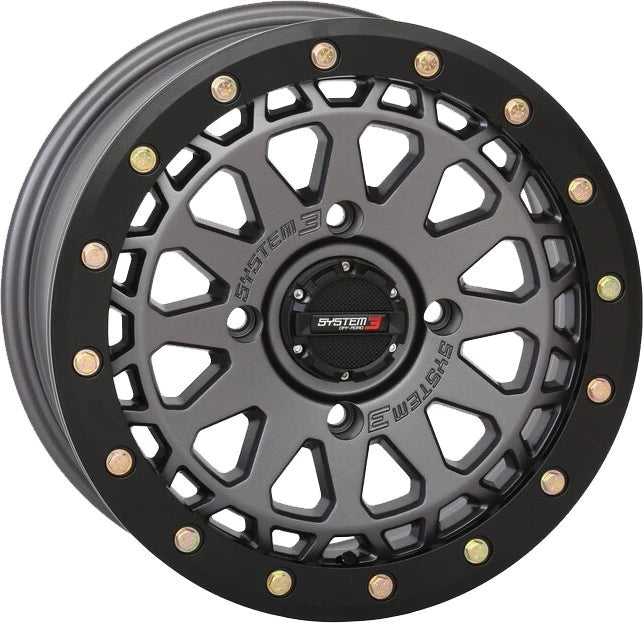 System 3 SB6 Beadlock Wheel 15x7 for ATV/UTV Models (2015–2023)