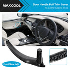 Pair Door Handle Pull Trim Cover Black for BMW X5 E70 (2007–2014)