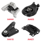 Set of 4 Engine Motor Mounts for Mazda 3 (2010–2013) 2.5L L4