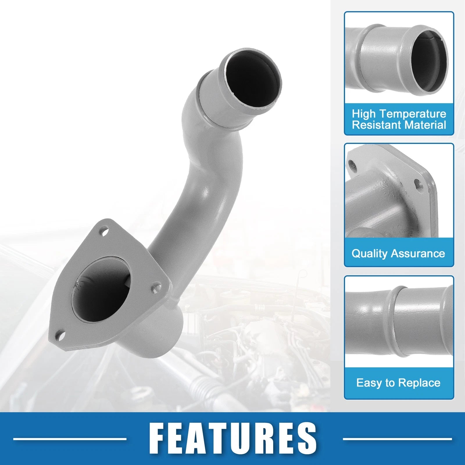 Engine Coolant Thermostat Housing Water Pump Tube for Ford Explorer (1990–1997)