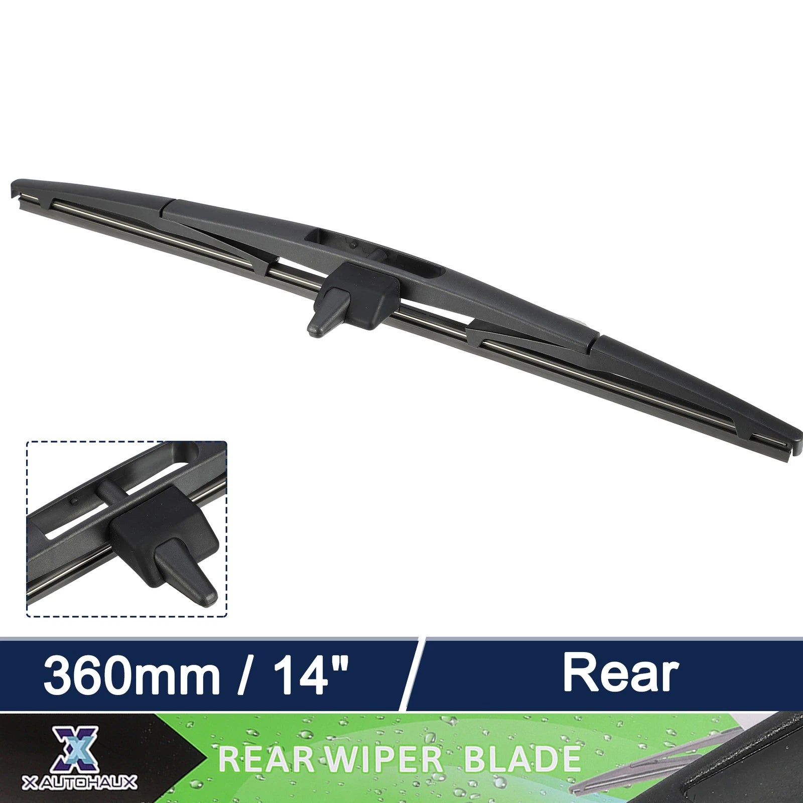 14" Rear Windshield Wiper Blade for Honda Pilot (2009–2015) 786527181377