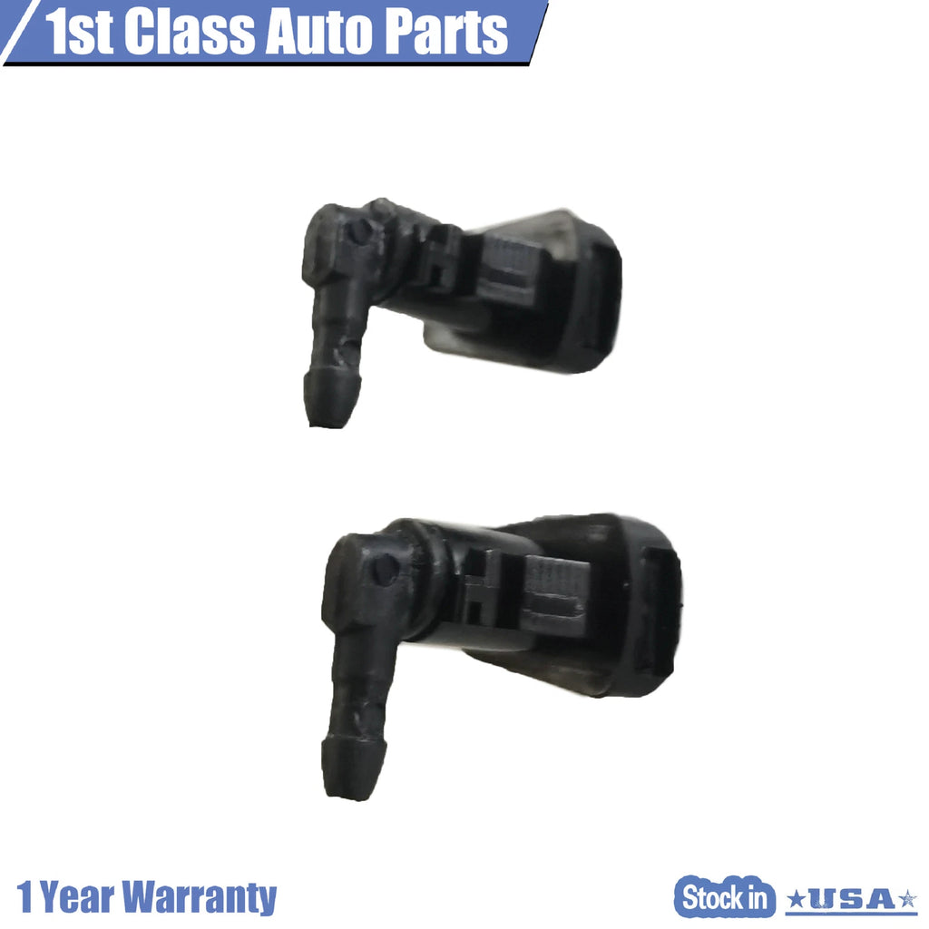 Set of 2 Windshield Wiper Jet Nozzles for Ford Fusion Milan MKZ (2008–2012)