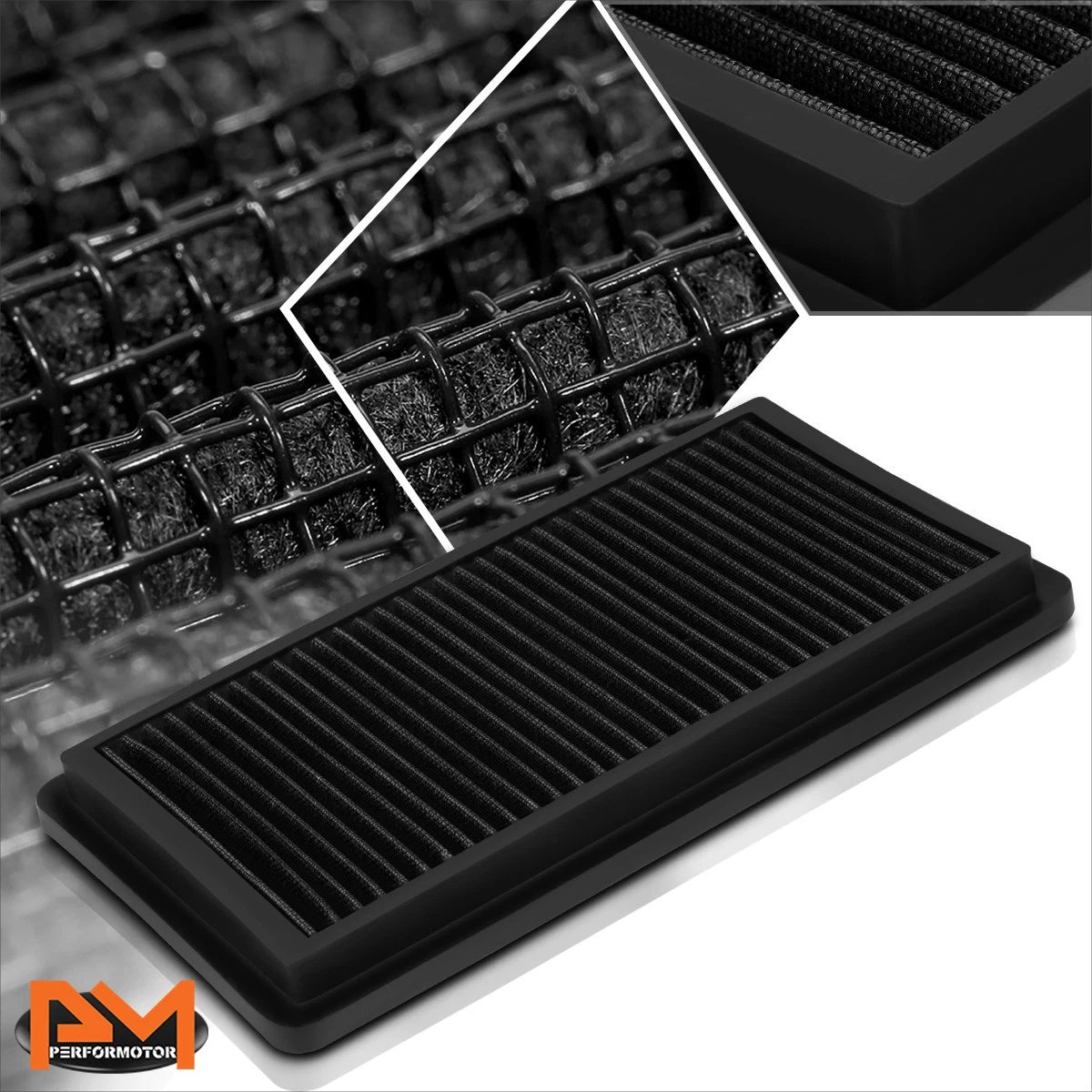 Reusable Multilayer High Flow Air Filter for Mazda 6 2.3L/MPV (2000–2008)