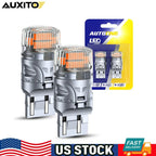 Set of 2 LED Turn Signal Light Bulbs 7441 7440 for Autoone