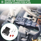 2 Pin Intake Air Temperature Sensor Connector Plug for Toyota 