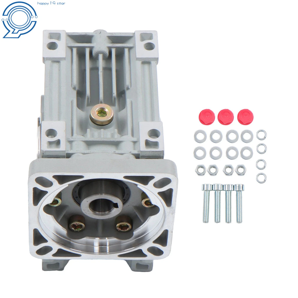 Worm Gearbox RV40 for Nema34 Stepper Motor (20:1 Ratio)