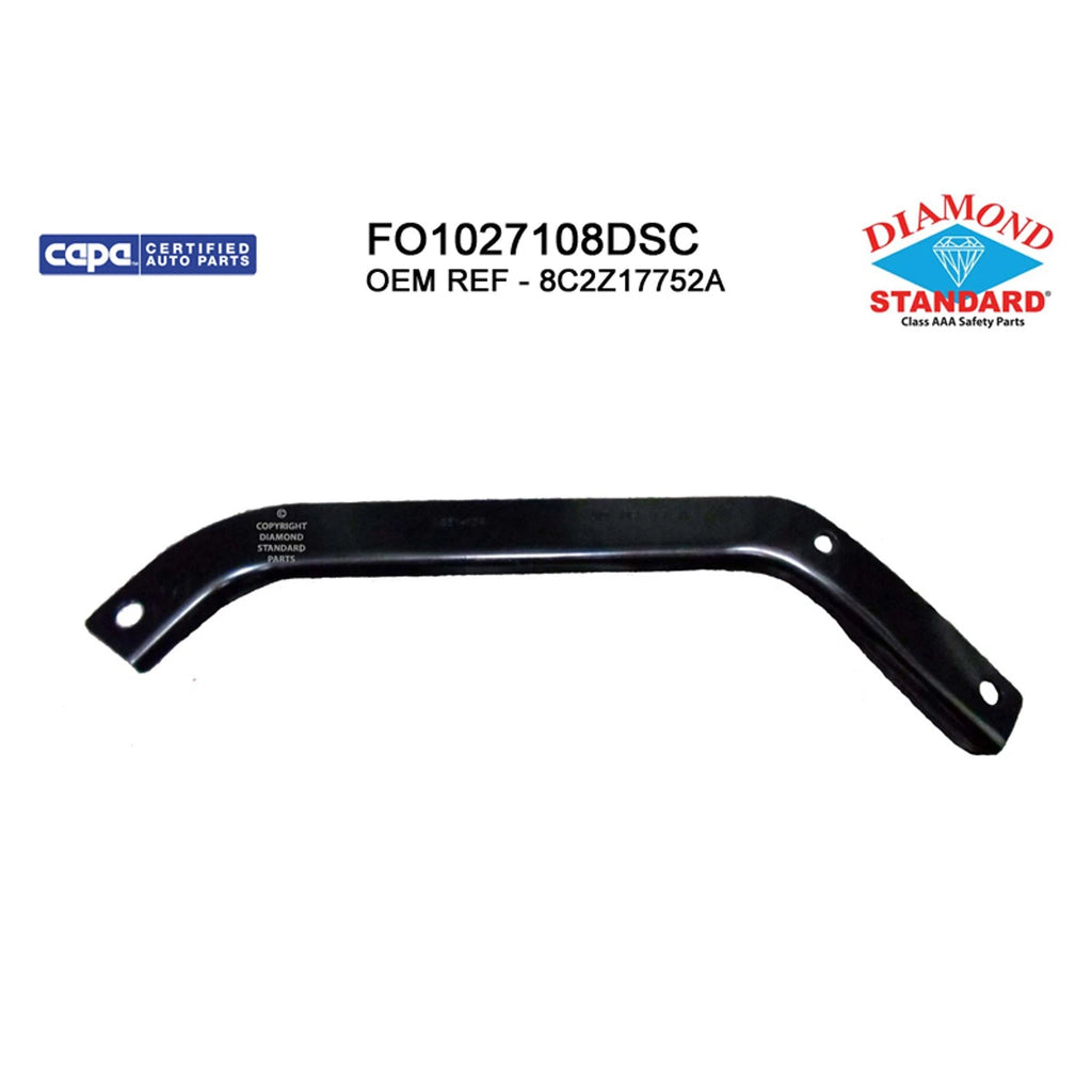 Replacement Steel Front Passenger Side Outer Bumper Mounting Bracket