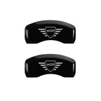 Caliper Covers Black Set with MGP Logo for Hyundai Elantra (2011–2016)