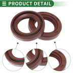 Set of 5 Oil Seal Rotary Shaft Seal FKM Rubber 17x26x5mm