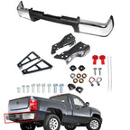 Chrome Rear Bumper Assembly for Chevy Silverado GMC Sierra 1500 (2007â2013)