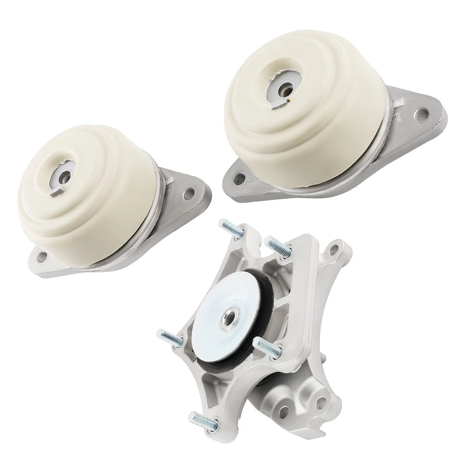 3Pcs Engine Transmission Motor Mounts for Mercedes-Benz E250 E350 E400 GLK350 (2010–2016)